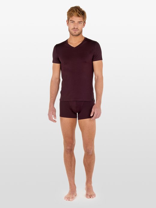 Herren V-Shirt  -  Tencel Soft