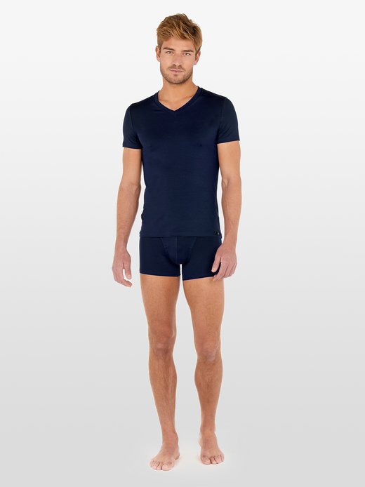 Herren V-Shirt  -  Tencel Soft