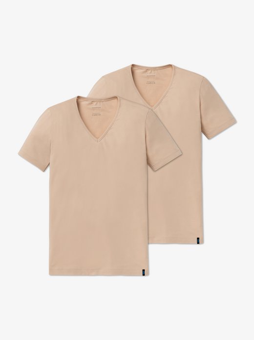 Herren V-Shirts  -  2er-Pack 95/5