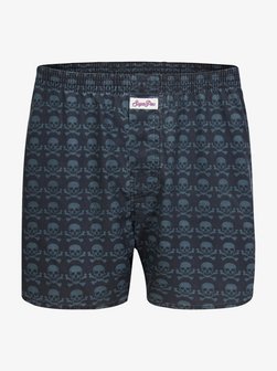Herren Vintage-Boxershorts  -  Skulls