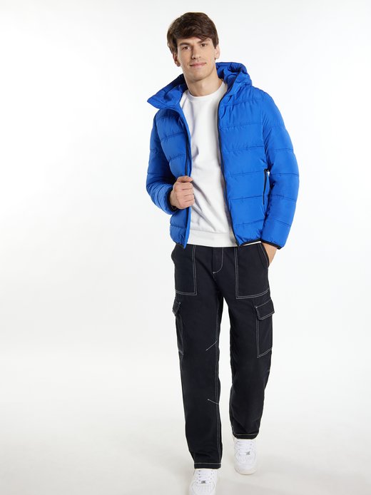 Herren Wattierte Winterjacke