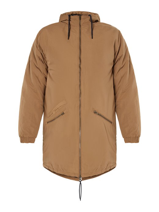 Herren Wattierter Parka
