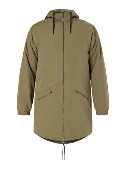 Herren Wattierter Parka