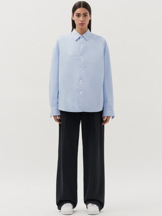 Herren Wattiertes Hemd - Oversized Fit