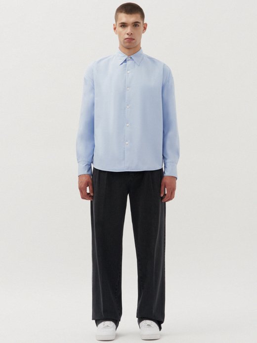 Herren Wattiertes Hemd - Unisex - Oversized Fit