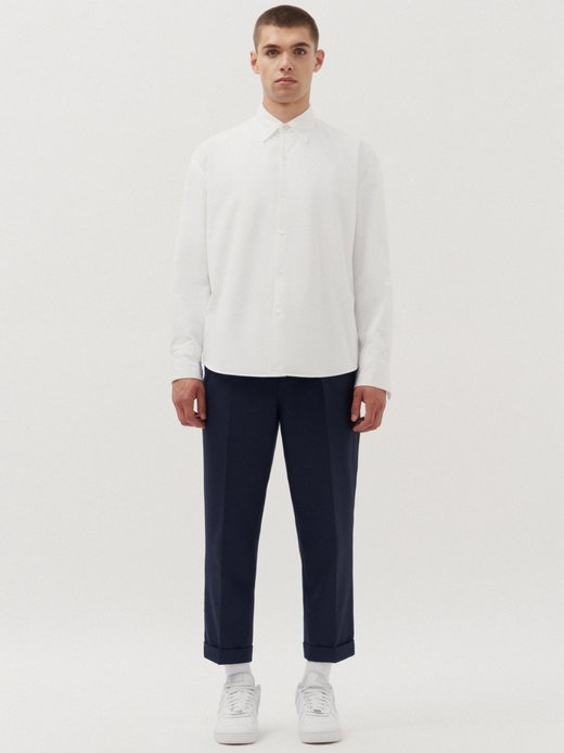 Herren Wattiertes Hemd - Unisex - Oversized Fit