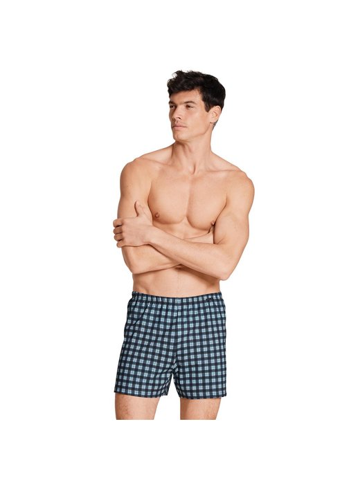 Herren Web-Boxershorts 2er Pack