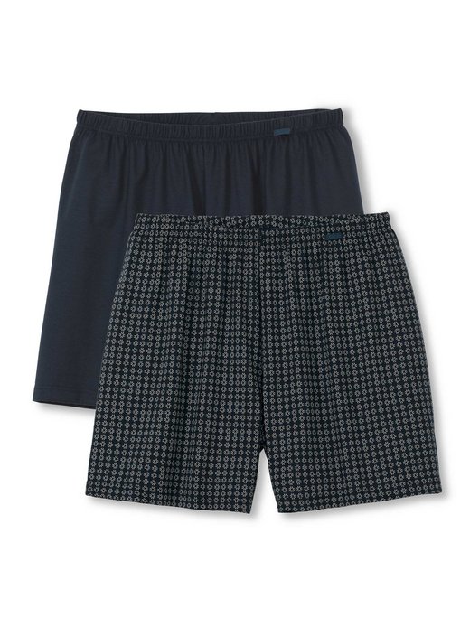 Herren Web-Boxershorts 2er Pack