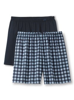 Herren Web-Boxershorts 2er Pack