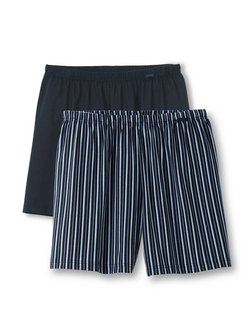 Herren Web-Boxershorts 2er Pack