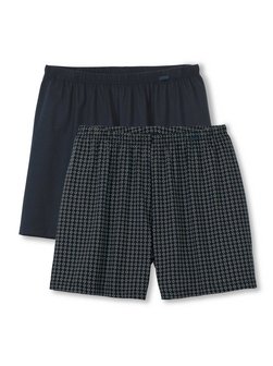 Herren Web-Boxershorts 2er Pack