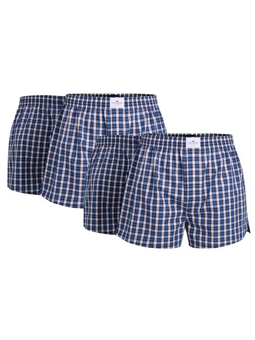 Herren Web-Boxershorts 4er Pack