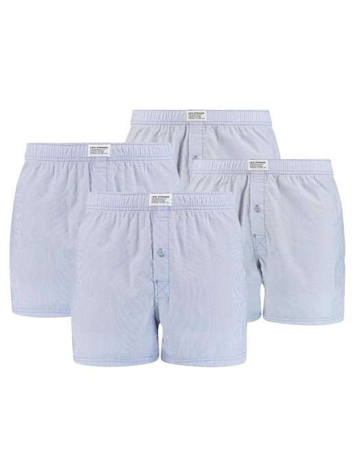 Herren Web-Boxershorts 4er Pack