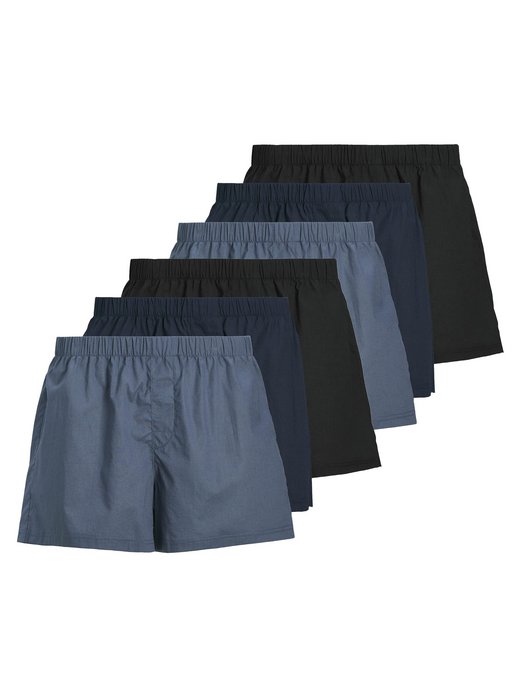 Herren Web-Boxershorts 6er Pack