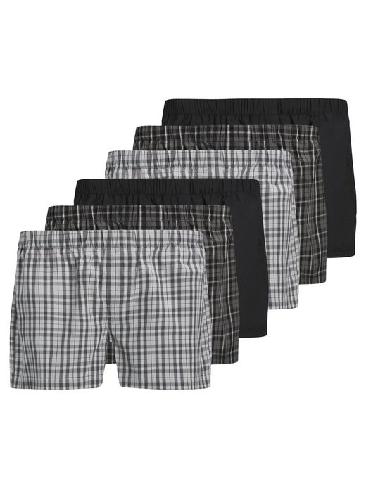 Herren Web-Boxershorts 6er Pack