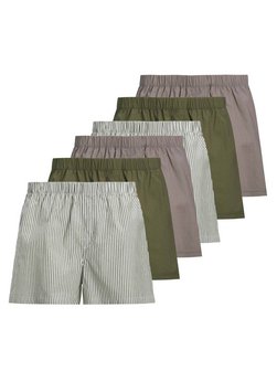 Herren Web-Boxershorts 6er Pack