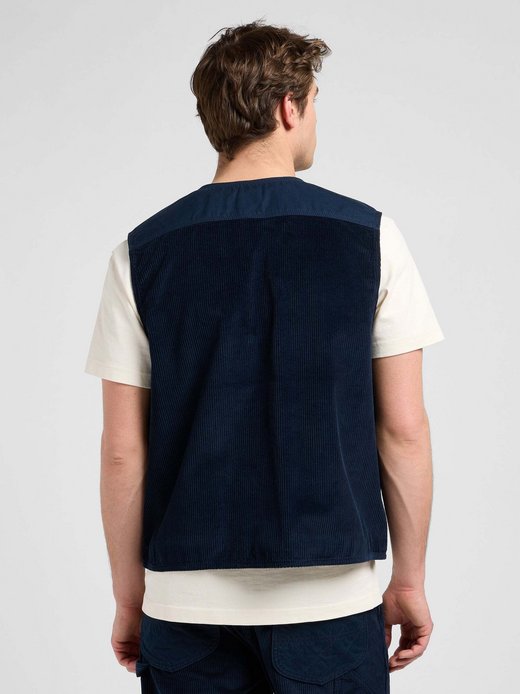 Herren Weste - Mixed Media Ww Vest