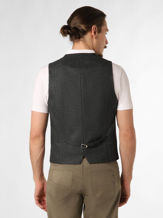 Herren Weste mit Leinen-Anteil