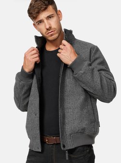 Artikelbild Herren Winterjacke - Bob von Indicode in grau uni