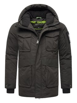 Artikelbild Herren Winterjacke - Edriik XX von STONE HARBOUR in schwarz uni