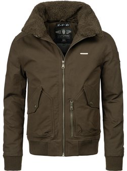 Artikelbild Herren Winterjacke - Jim von Navahoo in khaki uni