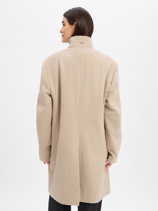Herren Wollmantel - Maron
