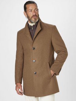 Artikelbild Herren Wollmantel - Newton Black von S4 Jackets in camel uni
