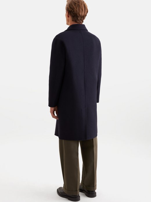 Herren Wollmantel - Regular Fit