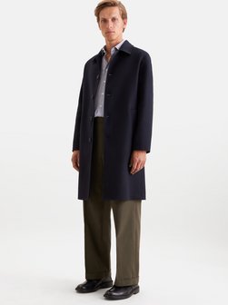Herren Wollmantel - Regular Fit