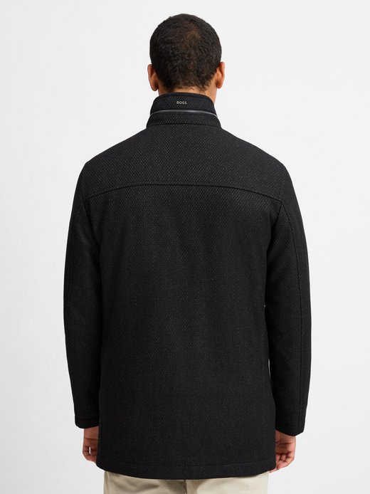 Herren Wollmantel