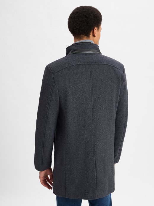 Herren Wollmantel