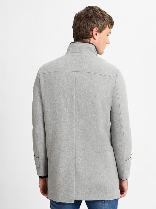 Herren Wollmantel