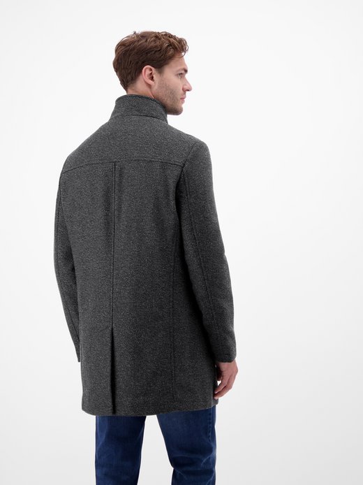 Herren Wollmantel