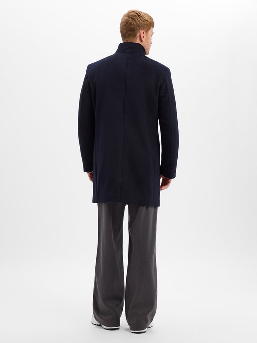 Herren Wollmantel