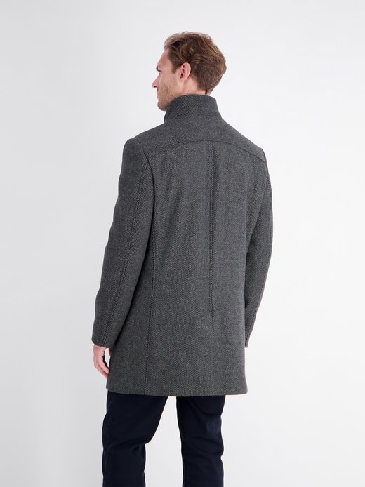 Herren Wollmantel