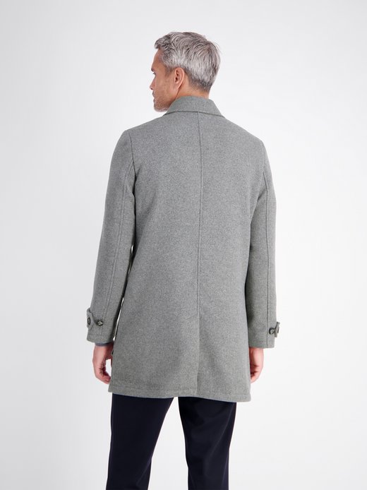 Herren Wollmantel