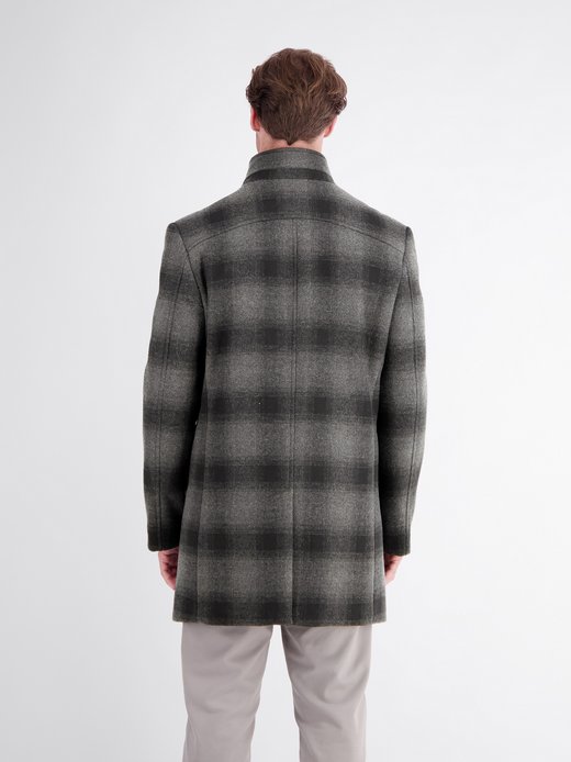 Herren Wollmantel