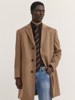 Herren Wollmantel