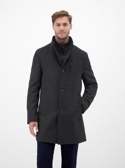 Herren Wollmantel