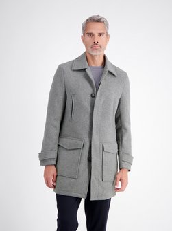 Herren Wollmantel