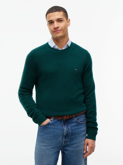Herren Wollpullover