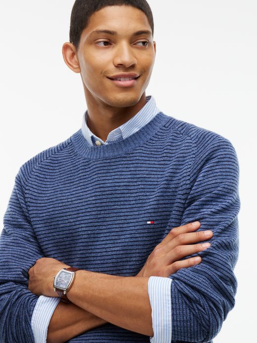 Herren Wollpullover