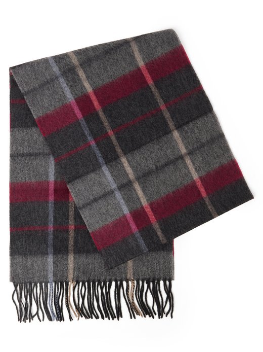 Herren Wollschal mit Cashmere-Anteil
