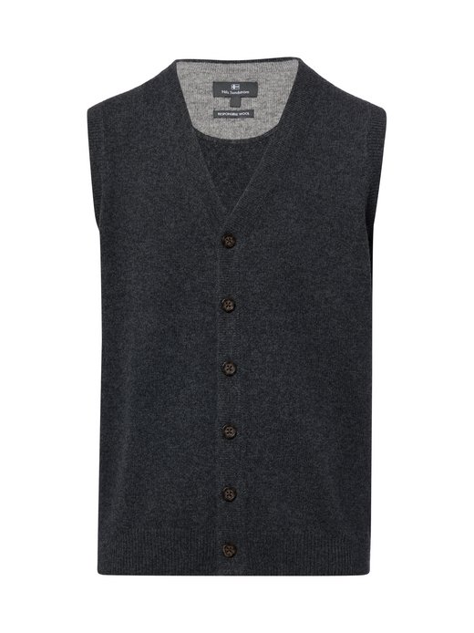 Herren Wollstrickweste