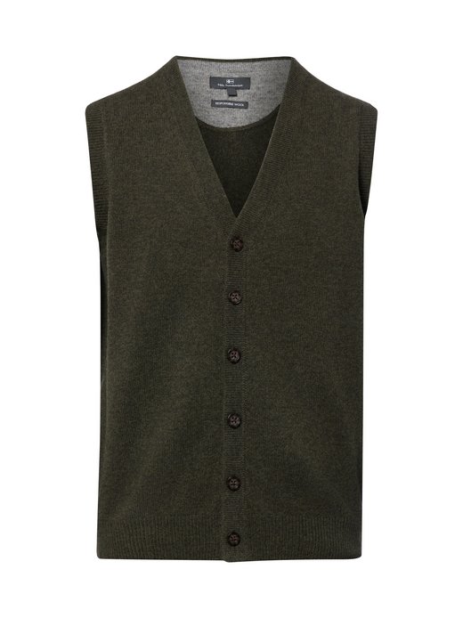 Herren Wollstrickweste