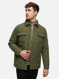 Artikelbild Herren Übergangsjacke - INDome von Indicode in khaki uni