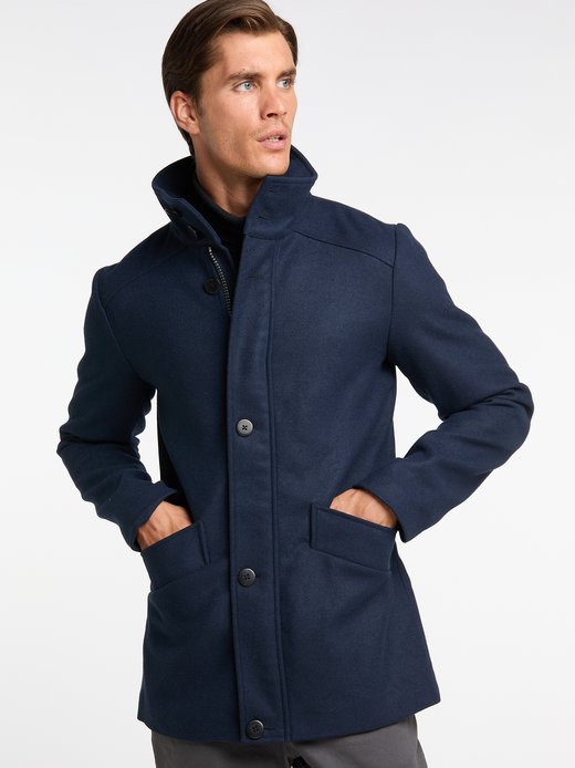 Herren Übergangsjacke aus Wollgemisch