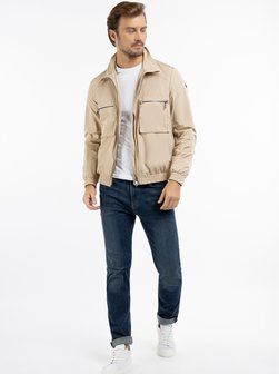 Artikelbild Herren Übergangsjacke - recyceltes Material von Dreimaster in beige uni