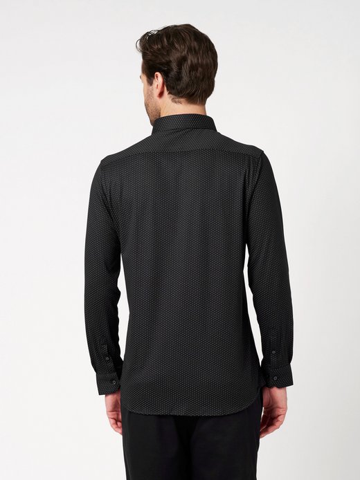 Herren jerseyhemd
