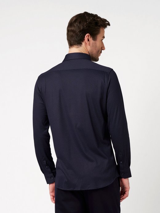 Herren jerseyhemd
